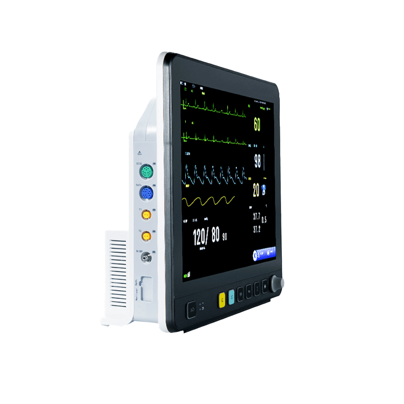 VE15 Modular Veterinary Patient Monitor Angled View