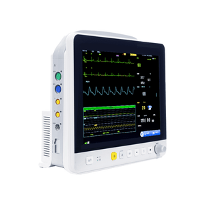 VE12 Modular Veterinary Patient Monitor Angled View