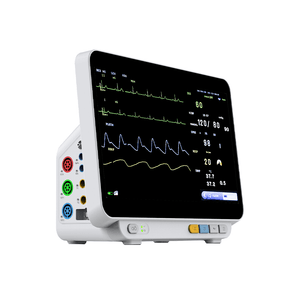 VM14Pro Veterinary Patient Monitor Angled View