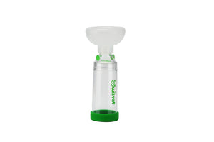 green Witvit Pet Aerosol Chamber for Cats & Dogs
