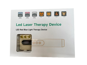 VET-L1 Red and Blue Light Therapy Device package