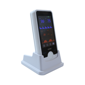 VE4 Handheld Veterinary Vitals Monitor Angled view