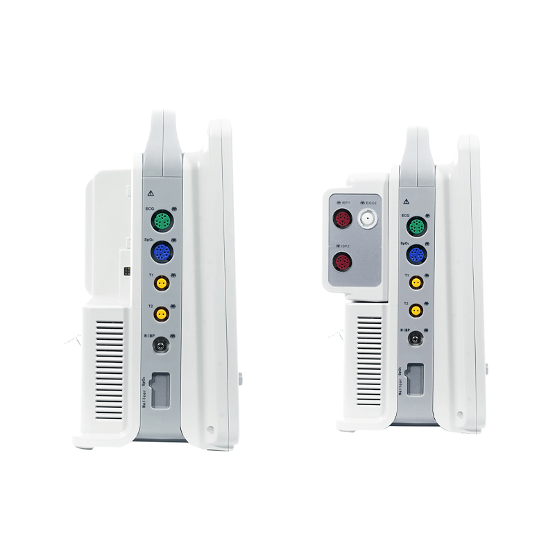 VE12 Modular Veterinary Patient Monitor Side View