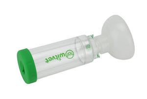 green Witvit Pet Aerosol Chamber for Cats & Dogs